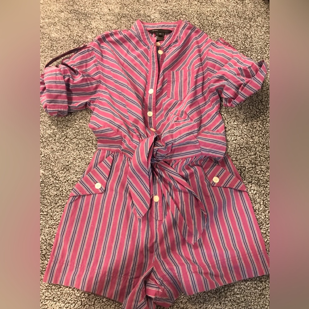 Marc by Marc Jacobs Striped Romper